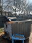 Preview: Hot Tub 200cm Fiberglass mit Holzofen und Luxusausstattung, Thermo Deckel,LED-beleuchtung, Inkl Holzofen