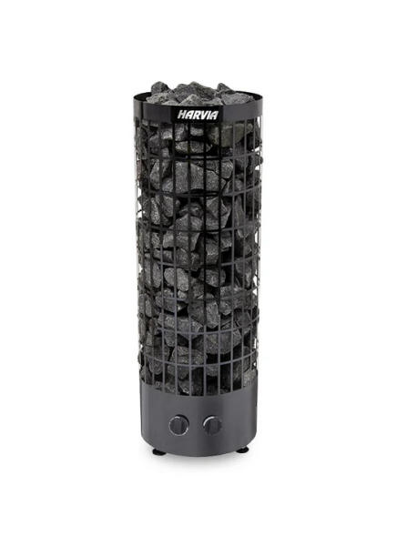 Elektrosaunaofen Harvia Cilindro HPC700400M 7 kW Black Steel