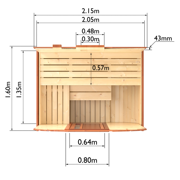 Mini Fass-Sauna – Craftelier